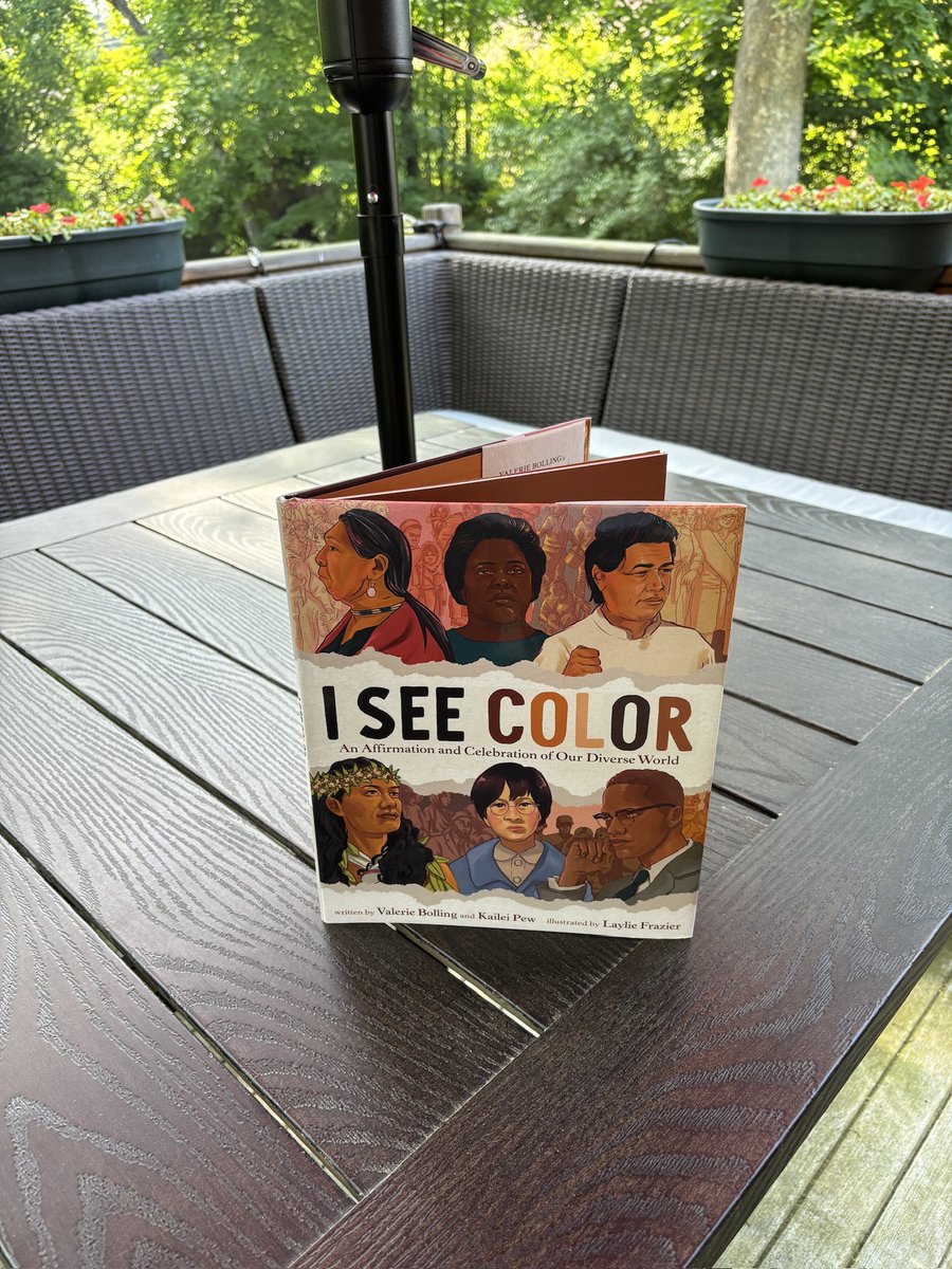 Happy book birthday <a href="/valerie_bolling/">Valerie Bolling</a> I picked up my copy from <a href="/barrett_books/">Barrett Bookstore</a> on my way home from work!