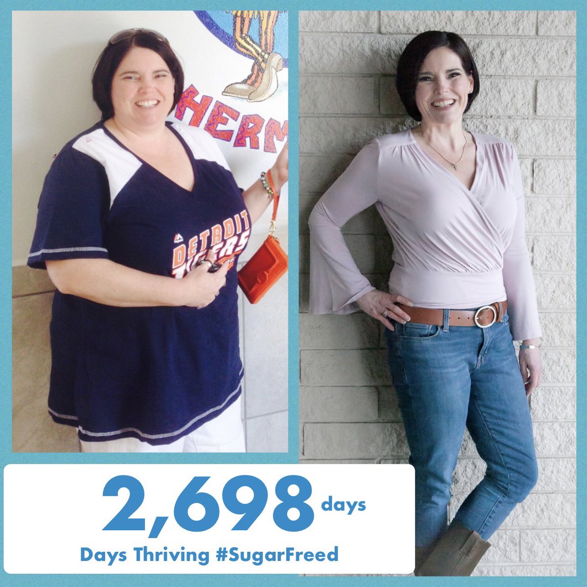 TrimpeChristine's tweet photo. Sugar shackles⛓️kept me chained for 30 years. Eternally grateful for a way to break free ⛓️💥
If I can, you can 🙌🏻
Ladies, I’m talking about food choices in my free workshop this Saturday. LMK if you want the link to register.
#SugarFreed #NSNG #ChainsBroken #KetoHeals #FastingLife