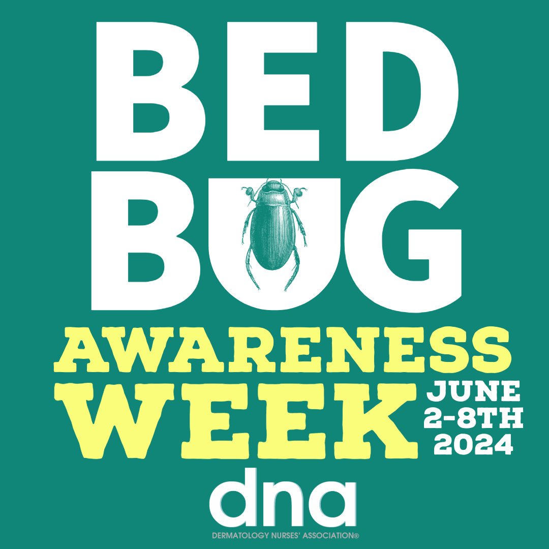 DNAnurses's tweet image. Bed Bug Awareness Week is observed in the first full week of June every year, which makes it from June 2 to June 8 this year. Did you know these pests are one of the most common problems experienced by people across the world? 

#DNA #BedBugAwarenessWeek #Dermatology #Nursing