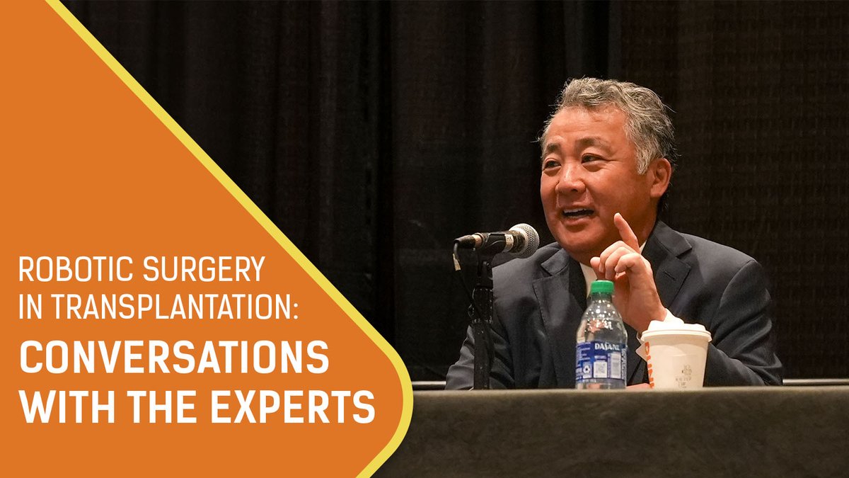 “Don’t be shy about trying robotics. It’s happening worldwide.”

The ASTS Surgical Skills Committee shared knowledge about how to build a robotics program, the importance of mentorship, HPB and Living Donor Hepatectomy, and much more.