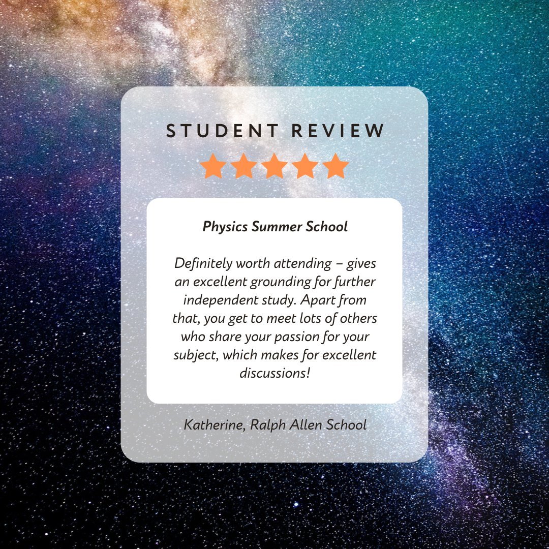 debatechamber's tweet image. Physics Summer School - options for GCSE and A Level students.

debatechamber.com/project/physic…