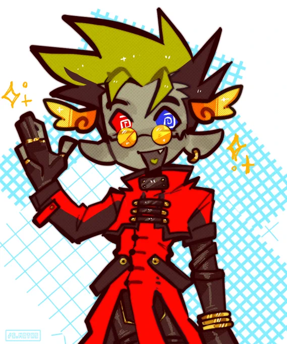What a kind and trust worthy fellow, he's definitely not seen the horrors beyond comprehension. <3 #trigun 