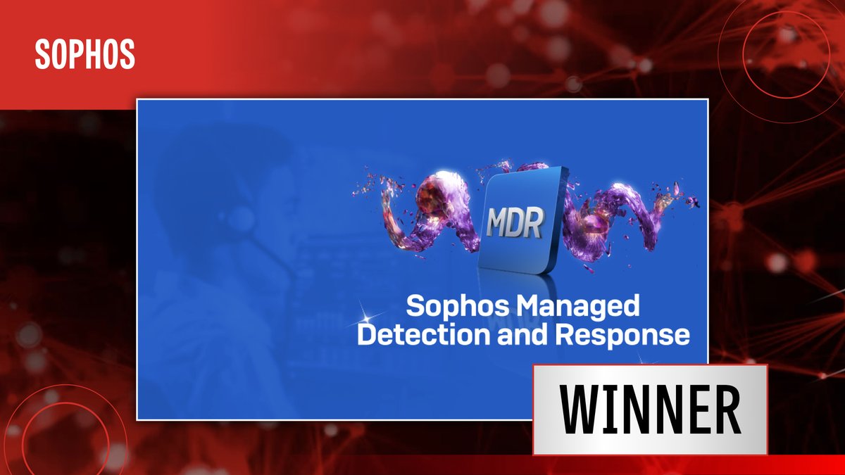 SCmagazineUK's tweet image. Congratulations to @Sophos on winning in the Best Managed Security Service category at the #SCAwardsEurope2024 🏆