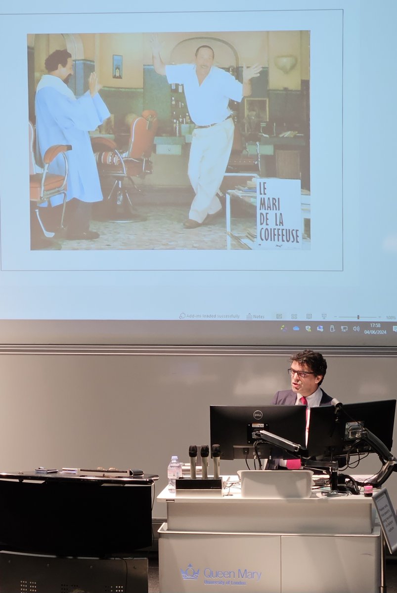 Hannah Dawson (@drhannahdawson) on Twitter photo Georgios Varouxakis giving his wonderful inaugural lecture on 'What on earth is "The West"?' at Queen Mary tonight to rapturous reception, not just because he said to loved to dance & imagined looking like The Hairdresser's Husband (also pictured) <a href="/QMUL/">Queen Mary University of London</a> <a href="/qmHPT/">QM Political Thought</a> <a href="/cambridge_cpt/">The Cambridge School</a> 🕺 Georgios Varouxakis giving his wonderful inaugural lecture on 'What on earth is "The West"?' at Queen Mary tonight to rapturous reception, not just because he said to loved to dance & imagined looking like The Hairdresser's Husband (also pictured) <a href="/QMUL/">Queen Mary University of London</a> <a href="/qmHPT/">QM Political Thought</a> <a href="/cambridge_cpt/">The Cambridge School</a> 🕺