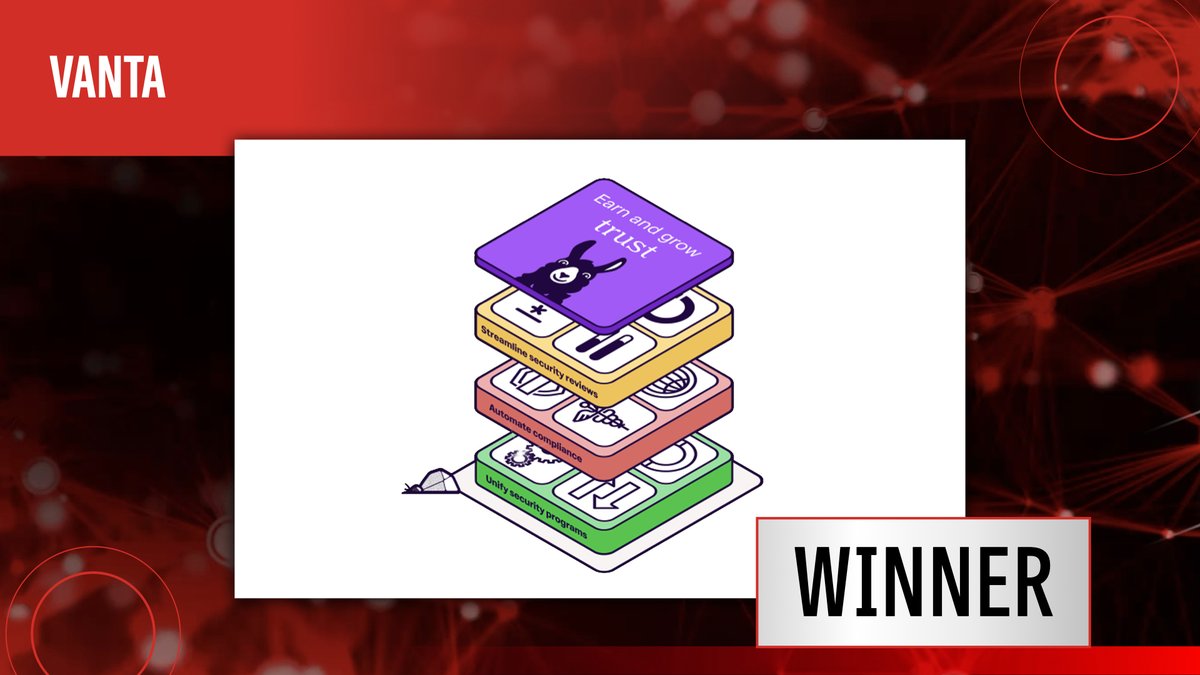 SCmagazineUK's tweet image. Congratulations to @TrustVanta on winning in the Best Risk Management and Regulation Solution category at the #SCAwardsEurope2024 🏆