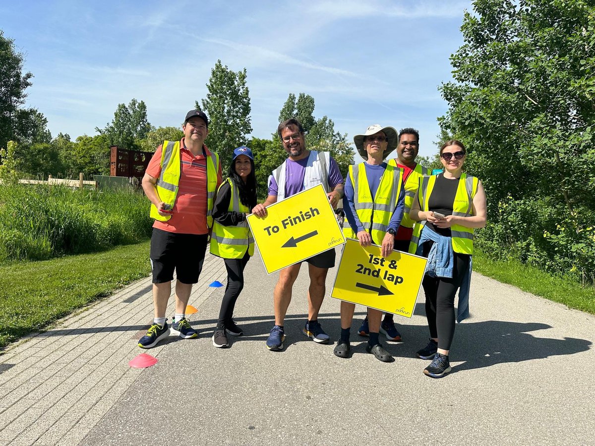 We still have a few spots for this Saturday, June 8th 

1x Run Director  
2x Timekeepers
1x Finish Tokens 
1x Funnel Manager 

If you can help us out and volunteer please email downsview@parkrun.com

🌳 #loveparkrun