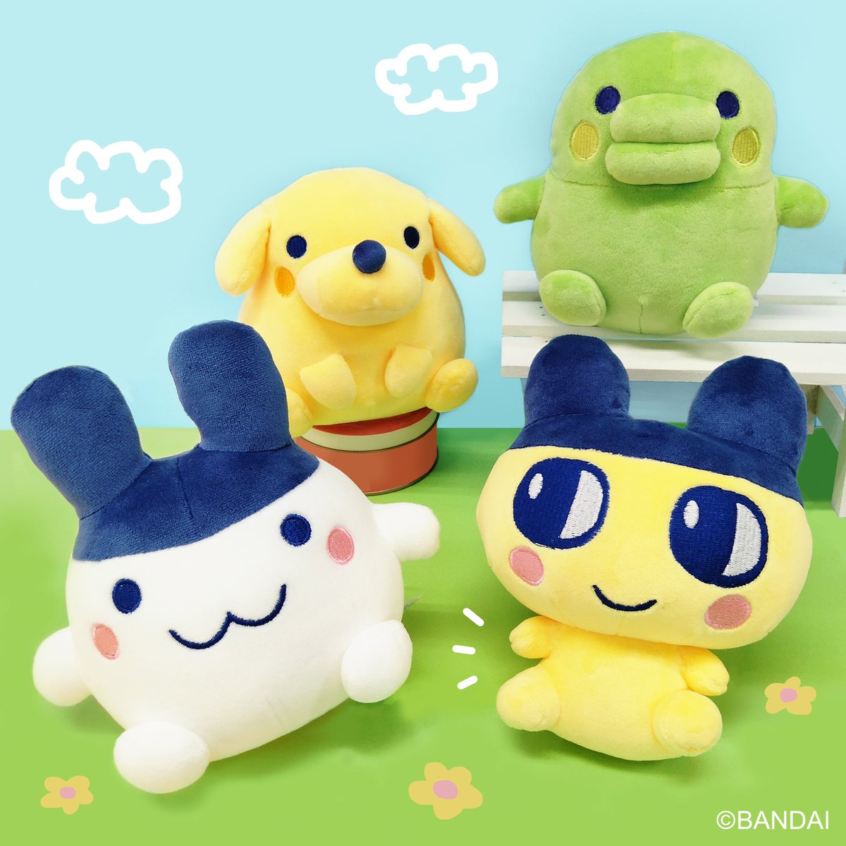 TamaPalace's tweet photo. Kamio Japan Announces Tamagotchi Sitting Plushies, Plush Pass Cases and Drawstring bags

https://t.co/2GftUXtii2

#tamapalace #tamagotchi #tmgc #tamatag #virtualpet #bandai #kamio #kamiojapan #merchandise https://t.co/uHG4FUYq8Q