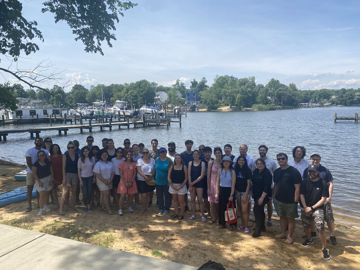 Grateful for an absolutely beautiful summer day for our annual party, but slightly overwhelmed seeing everyone together to be so lucky to work with such amazing teams with such diverse talents and skills every day ❤️