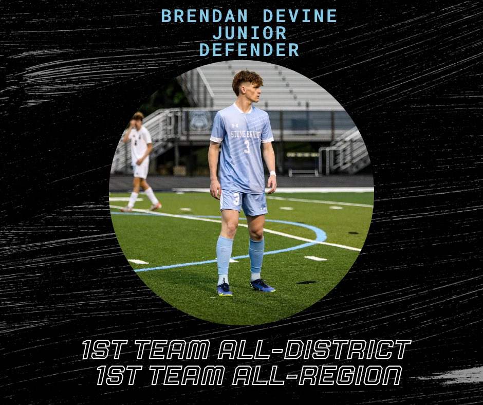 Congrats to our all region and all district players! First we have Brendan Devine!