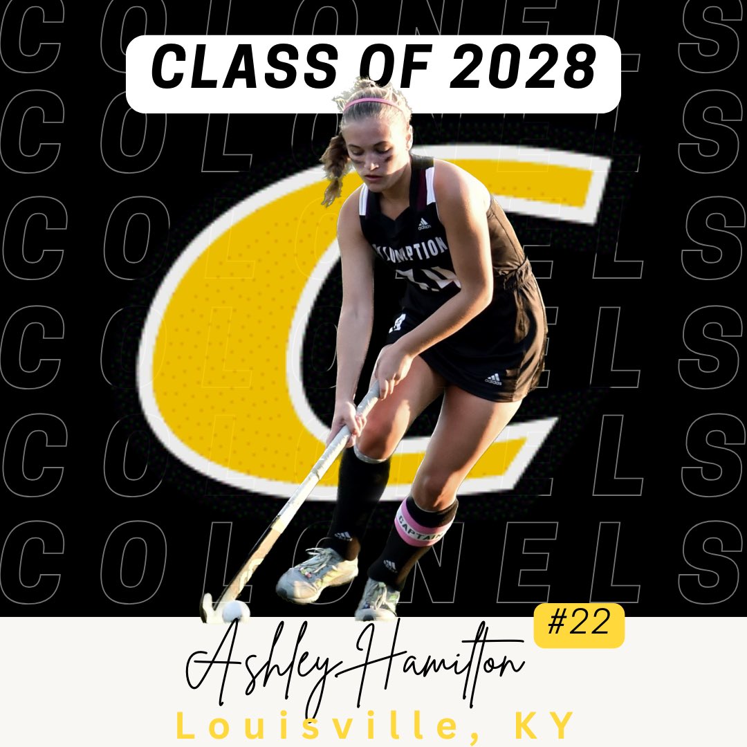 Starting off our introductions for the class of 2028 with Ashley Hamilton! Ashley is a defender from Assumption high school in Louisville, KY! We are so excited to have her join the CCFH squad!