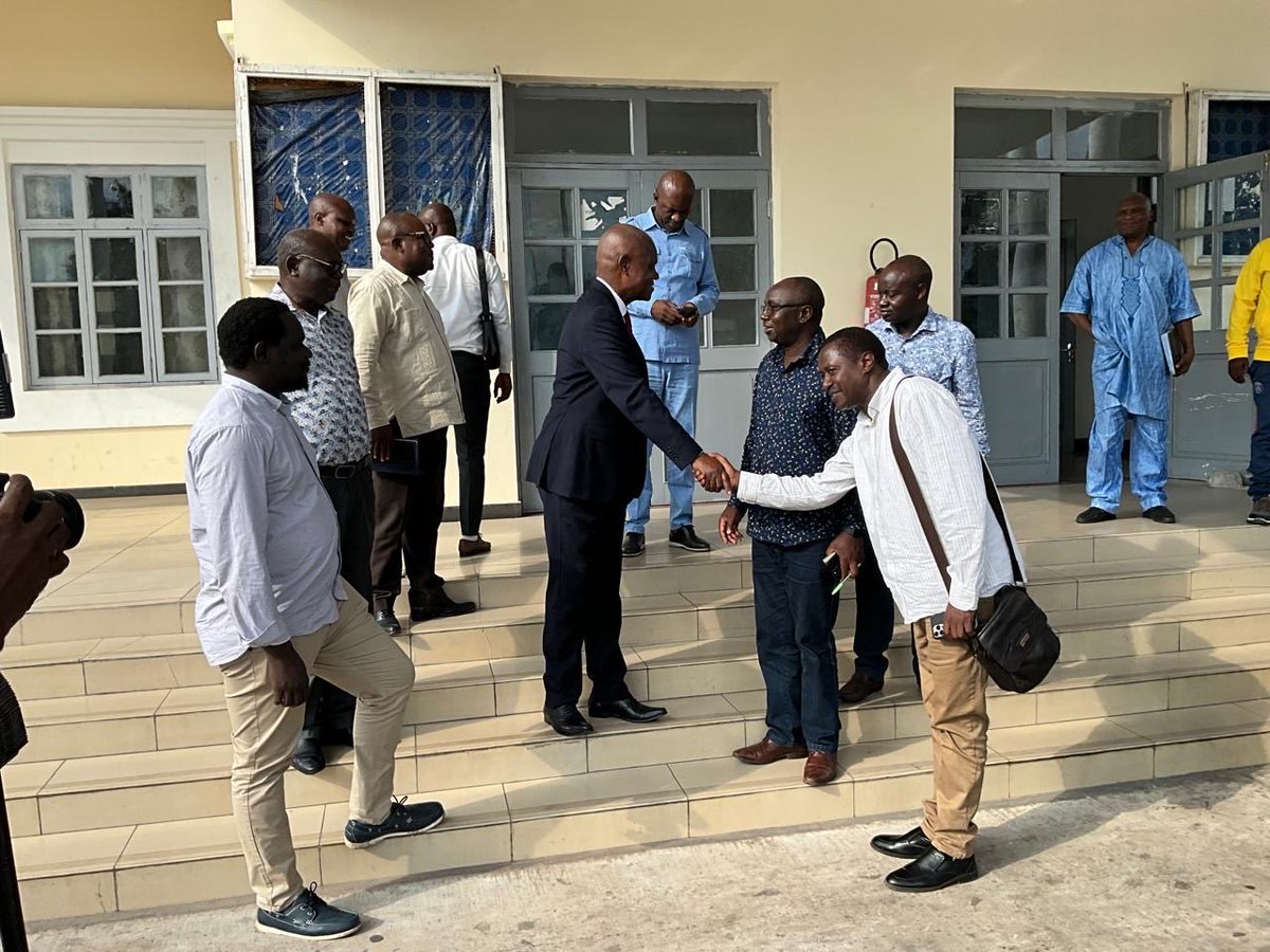 Courtesy call on Mayor of Oyo, Republic of Congo
