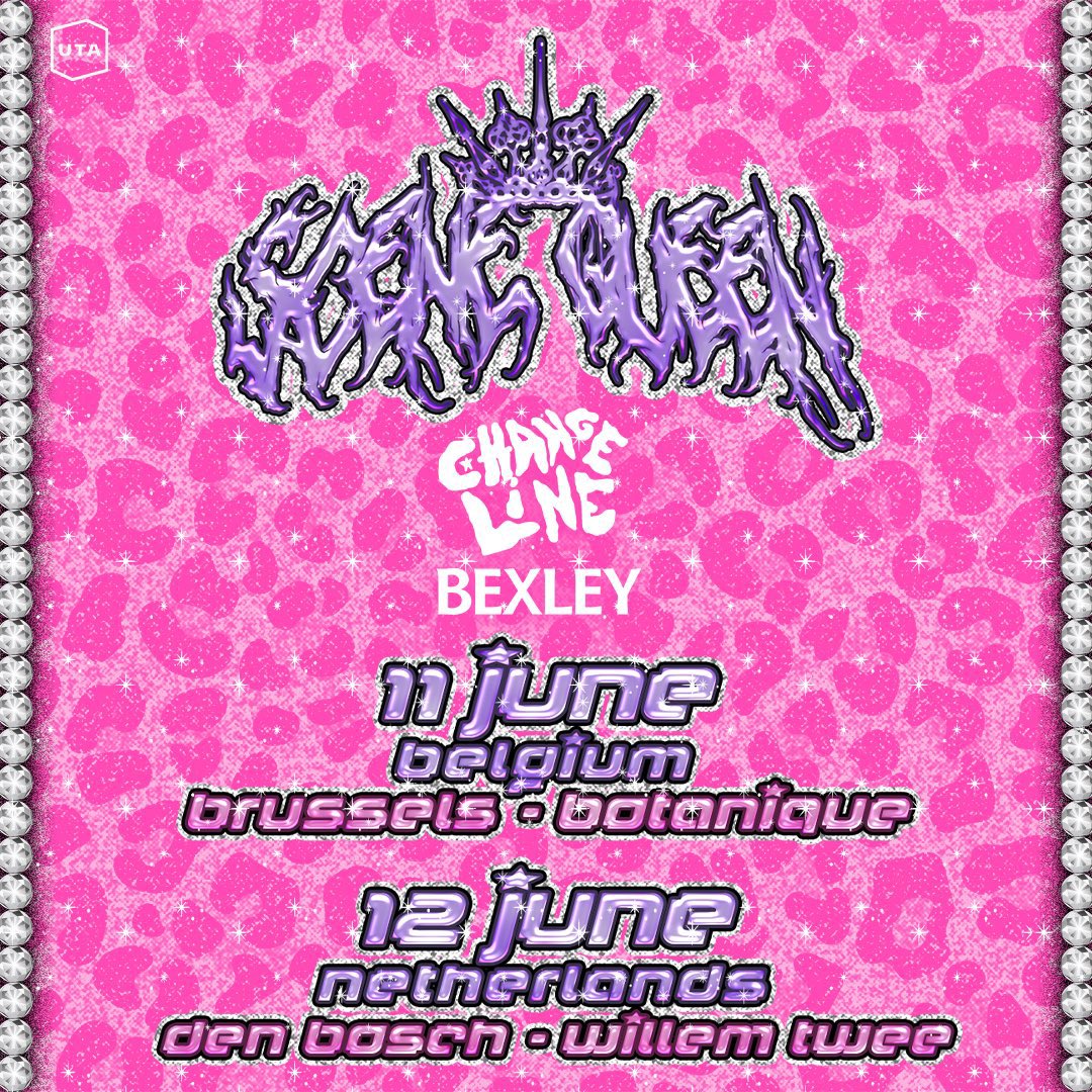 scenequeenrocks's tweet image. You’re not playing near me: yes I am (and I have more coming on other continents)