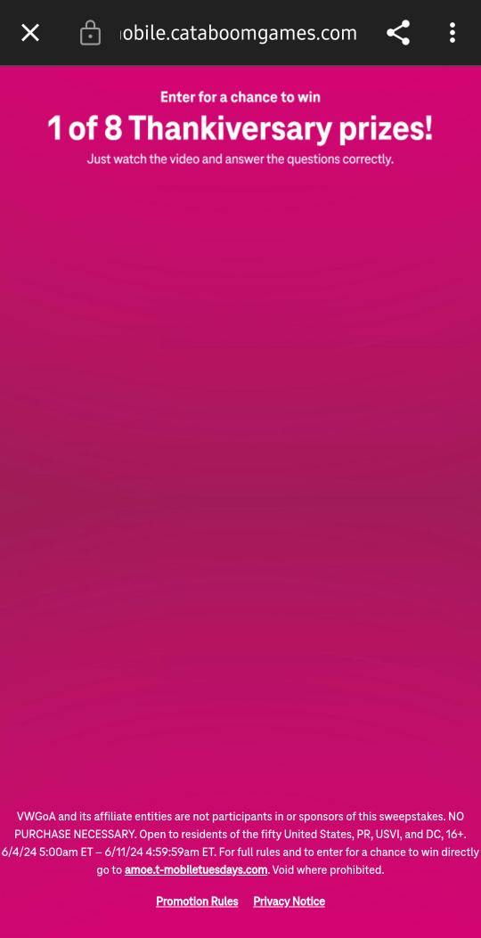 CorneliusHardy's tweet photo. @TMobile The video isn't working on t-life. Anyone else having this issue? https://t.co/H6JA9Rctjf