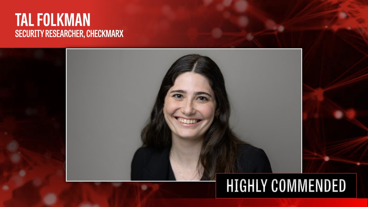 SCmagazineUK's tweet image. Congratulations to @talfolkman / @Checkmarx
on being highly commended in the Woman of Influence Award category at the #SCAwardsEurope2024 🏆