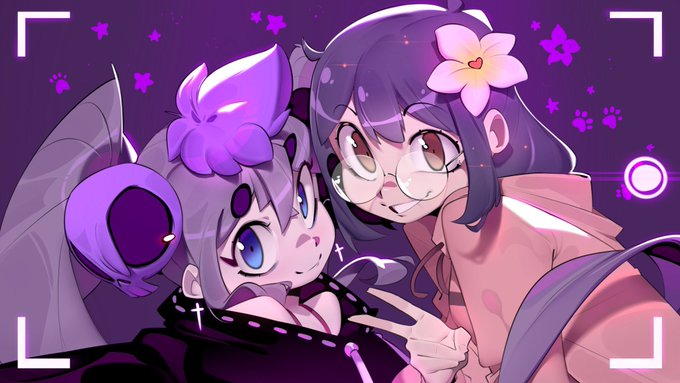 「purple background」のTwitter画像/イラスト(新着)