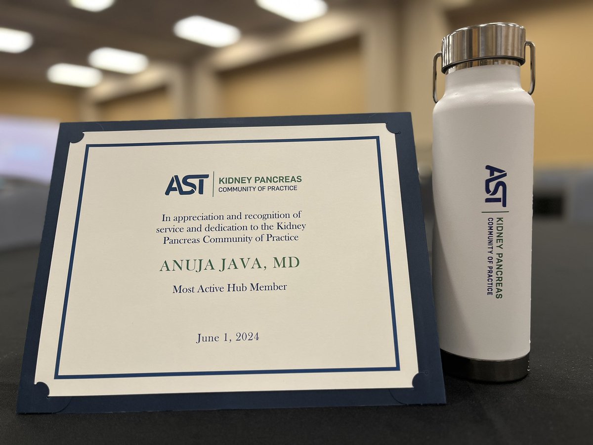 Anuja Java, MD (she/her) (@anuja_java) on Twitter photo Bummed to have missed the annual <a href="/ATCMeeting/">AmericanTransplantCongress</a> for <a href="/AST_KPCOP/">Kidney Pancreas Community of Practice - AST</a> but this sweet gift made up for it 😇😊
#ATC2024Philly Bummed to have missed the annual <a href="/ATCMeeting/">AmericanTransplantCongress</a> for <a href="/AST_KPCOP/">Kidney Pancreas Community of Practice - AST</a> but this sweet gift made up for it 😇😊
#ATC2024Philly