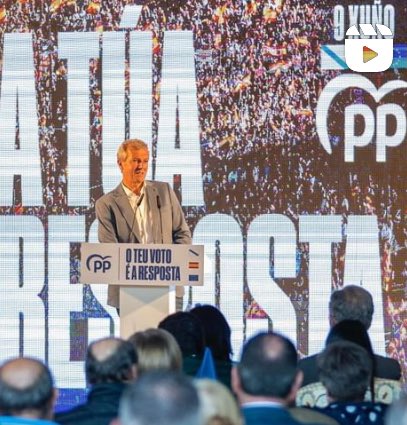 El <a href="/ppdegalicia/">PP de Galicia</a> fai campaña pa les europees en gallegu y cola bandera gallega xunto a les banderes 🇪🇸 y 🇪🇺, el <a href="/PPVasco/">Partido Popular Vasco</a> igual. ¿Por qué n’Asturies <a href="/NunezFeijoo/">Alberto Núñez Feijóo</a> nun sal cola bandera asturiana? Nun dexemos que nos quiten la bandera que fala de la cultura cristiana, <a href="/AlvaroQueipo/">Álvaro Queipo</a>.