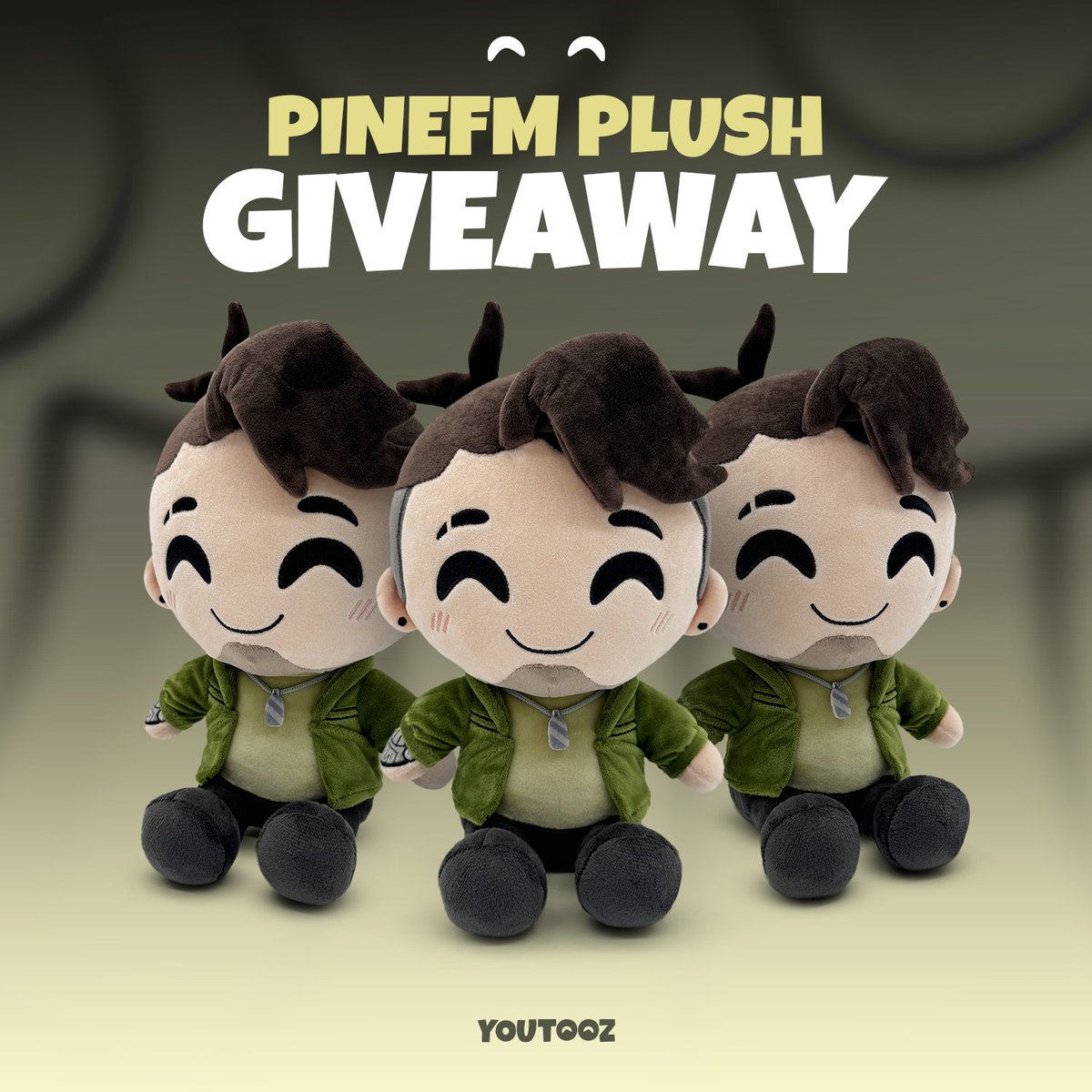 Pineaqples's tweet photo. HEY GUYS! In case anyone wanted a chance to win a free super cute adorable amazing PINEFM plushie - Simply retweet and follow @youtooz and you can be a lucky winner for the drop on June 8th! 🫡 Good luck!! https://t.co/OOH1iCdD8I