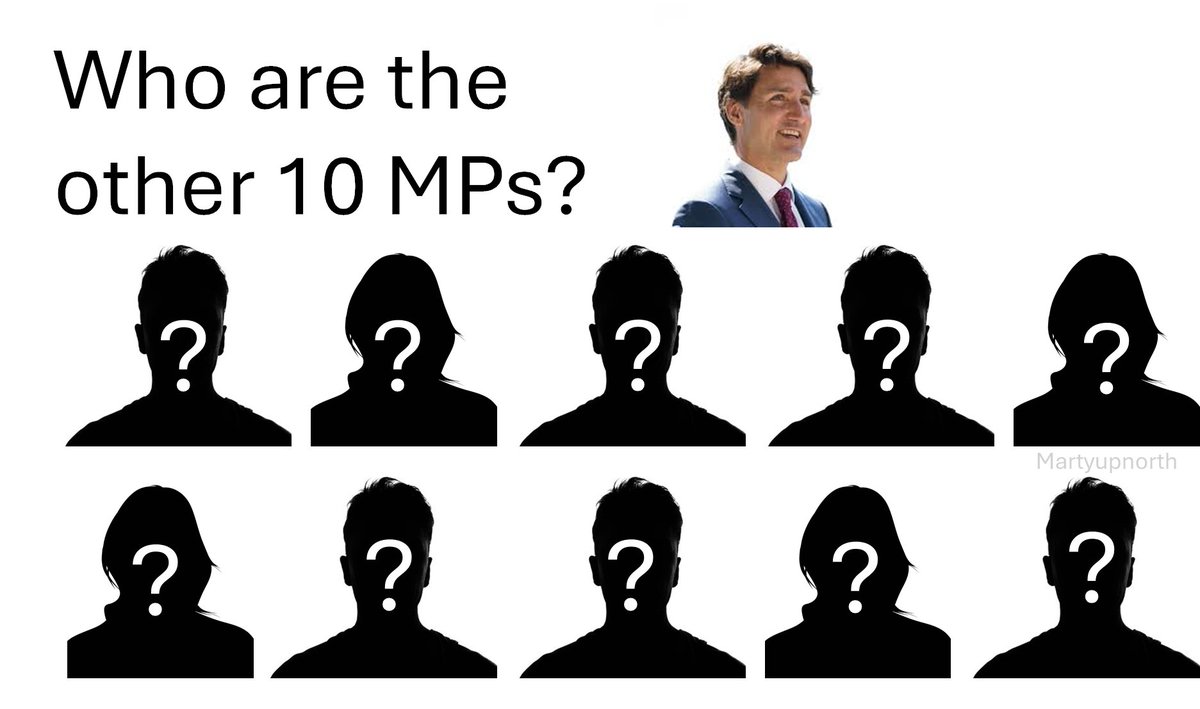 11 MPs have been compromised by Chinese interference, but the Liberals won't say who they are. 

We all know Trudeau is one of them.  Who are the other 10?