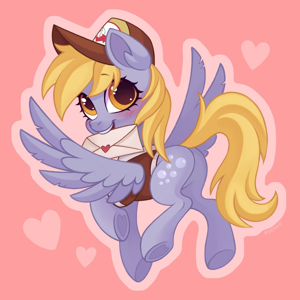 you've received a new letter 🪽💝
#mlp #derpy