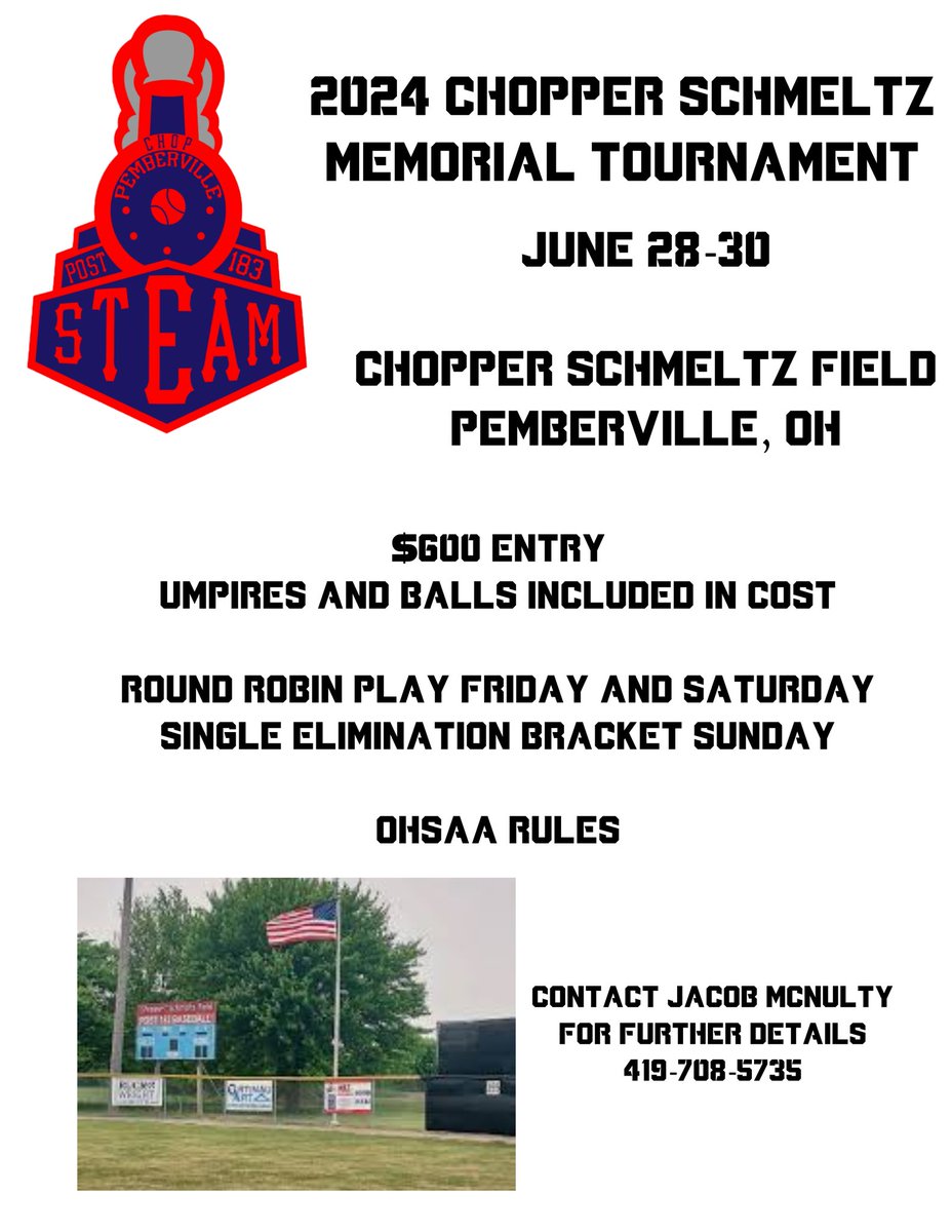 Post183hardball's tweet photo. We are looking for a few more teams for our tournament at the end of the month (looking for 16u through ACME teams) @AcmeCongress https://t.co/N3i5d59A1s