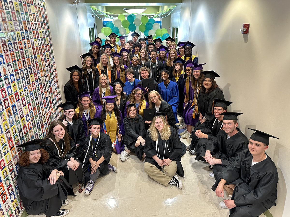 We welcomed our Alumni Hawks back for a final walk through the halls! Our students and staff enjoyed cheering them on and congratulating them! Congrats class of 2024! #HawksSOAR