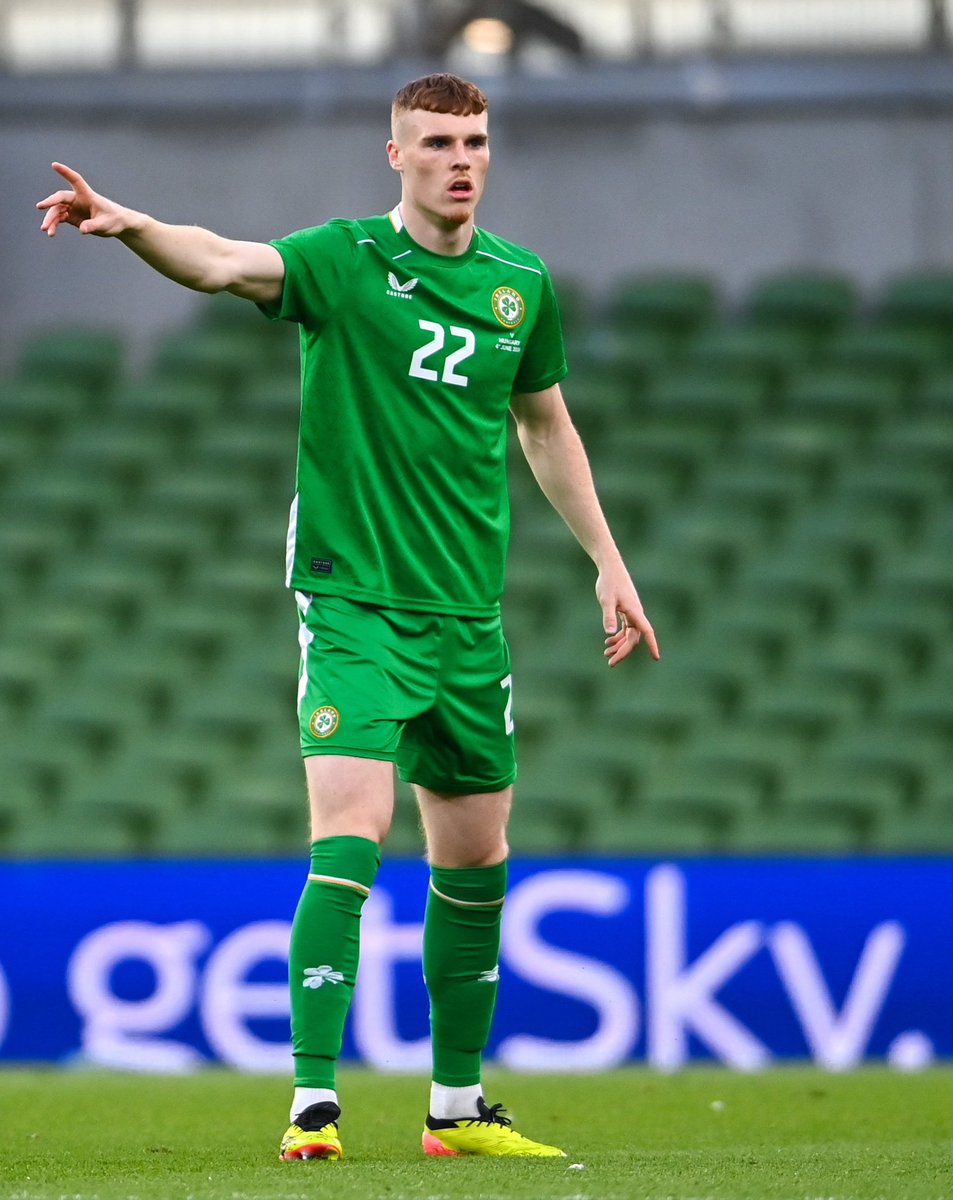Ireland Football ⚽️🇮🇪 (@irelandfootball) on Twitter photo Congratulations to your first appearance in a green shirt <a href="/obrienjake_/">Jake O’Brien</a> 💚
A great moment to cap off a special year in his young career 🇮🇪 Congratulations to your first appearance in a green shirt <a href="/obrienjake_/">Jake O’Brien</a> 💚
A great moment to cap off a special year in his young career 🇮🇪