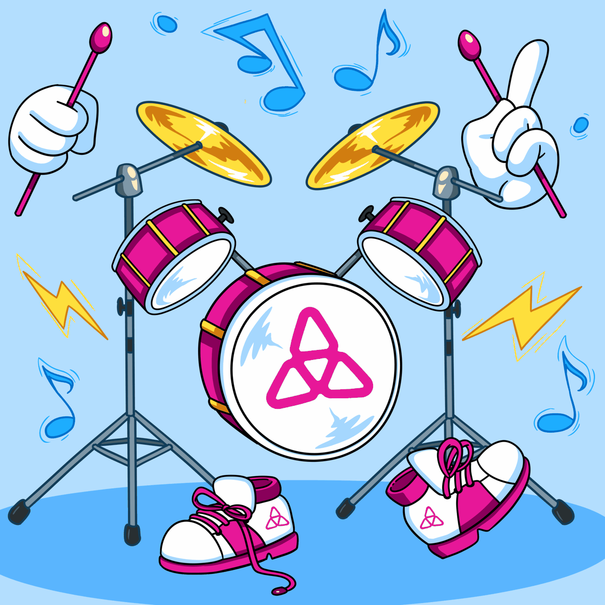 Mintpad.co is celebrating the launch of Taiko Mainnet with a special challenge #GALXE challenge coming June 6-24!! 🚀

Mint an exclusive "Mintpad Celebrates Taiko Mainnet" NFT featuring an animated Taiko drumset. 🥁

🔗 on.mintpad.co/mintpad-celebr… 🏆 

#Taiko #NFT
