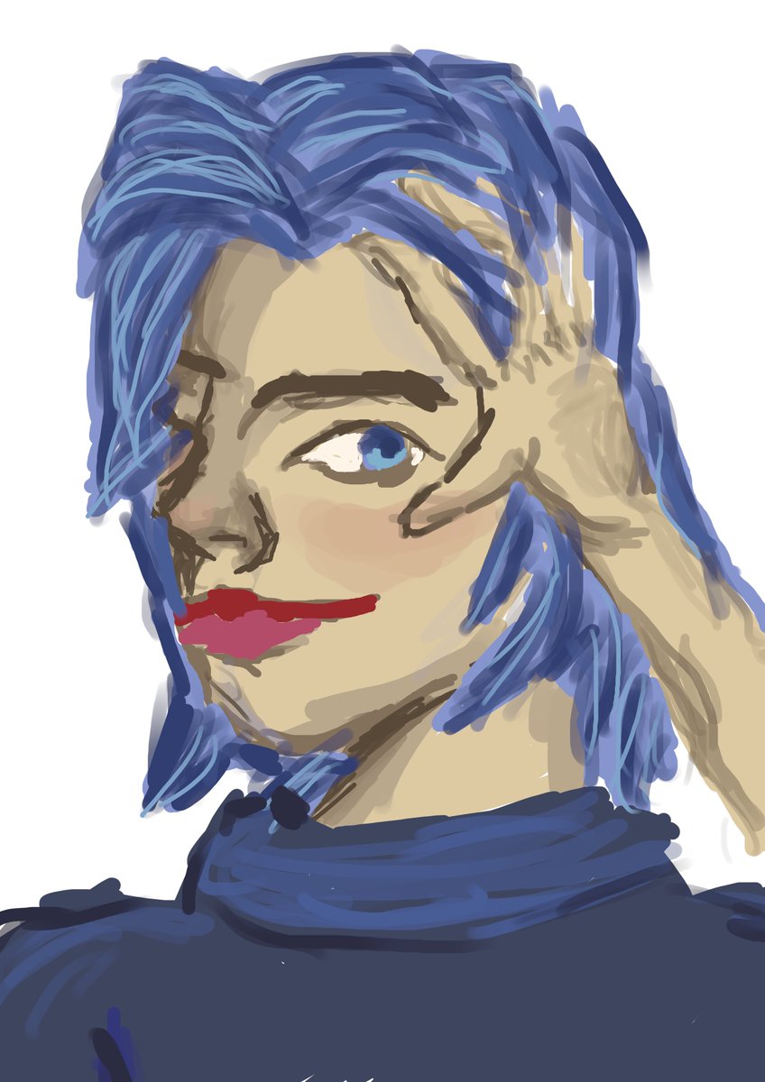 AngelyAnJing's tweet photo. I kinda wanted to paint someone that looked like an idol #painting #art #digitalart #digitalpainting #oc https://t.co/JYdViRn6Bc
