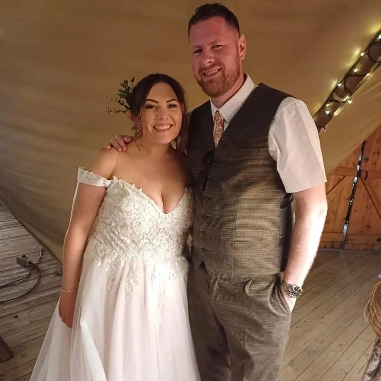 jocarter88's tweet photo. 2nd June 2023 The day we said We Do and I became Mrs Stobbs ❤️🎉👰🤵‍♀️🎉 https://t.co/Ebf1Ij9a1E