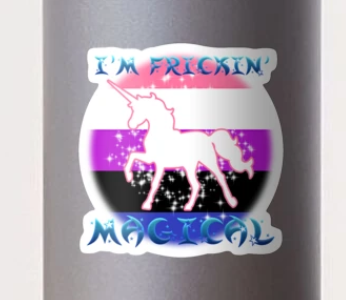 art_chick79's tweet photo. Hey there! Show the world you're a MAGICAL UNICORN with some LGBTQIA+ merch from my Redbubble store! (With love from an intersex designer!) 🌈🏳️‍🌈
https://t.co/gGE4gHqj4M https://t.co/C4Mxtfy52u