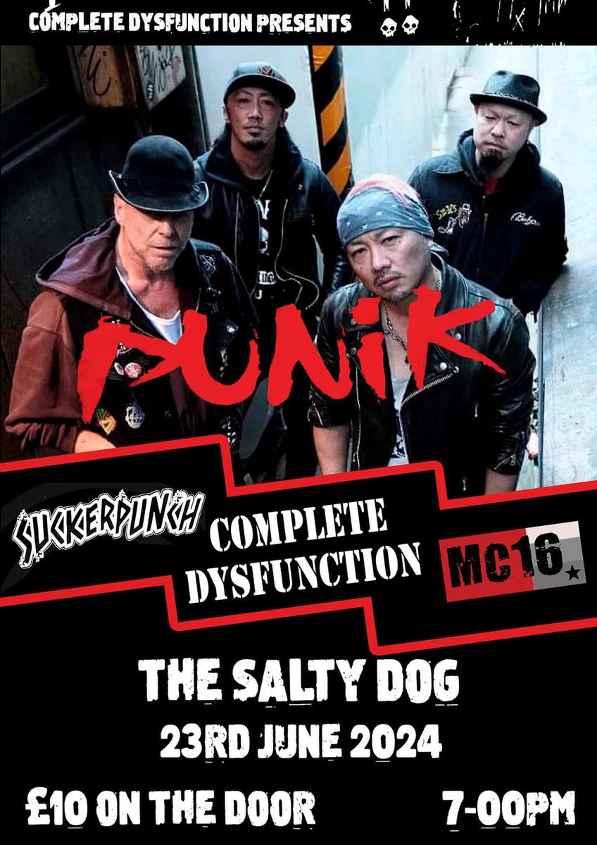 June 23rd was beginning to look like any other day until we saw this gig poster.........Wotta The F***ka? Yes, its a big gig! Proper big!!!