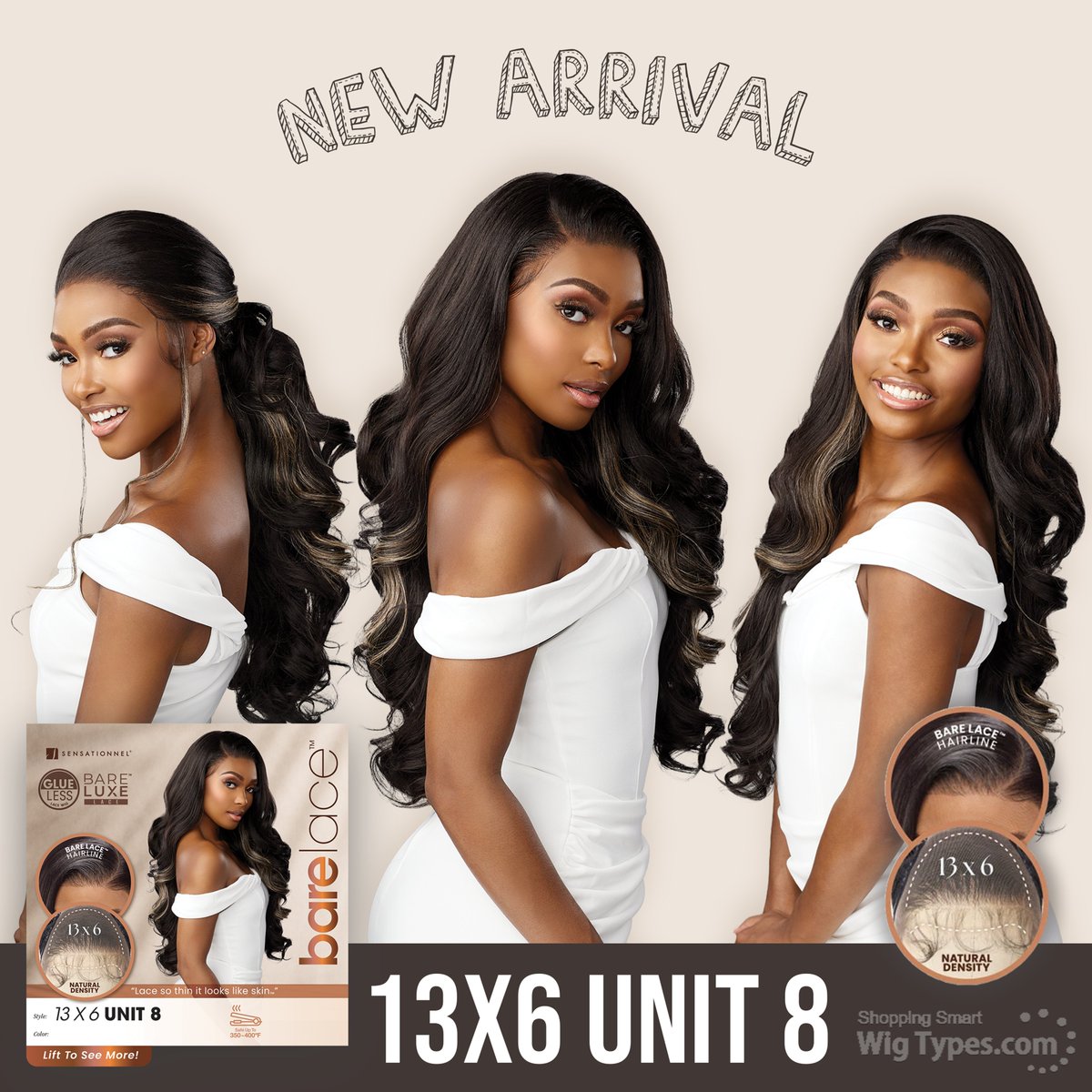 WigTypes's tweet image. Complete your hot girl summer look with this roller-set loose curls unit ☀️✨

➡️ Sensationnel Barelace - Unit 8
Color Shown: SH/BUTTERYBLONDE

🛍️@ wigtypes.com
.
.
.
#wigtypes #wigtypesdotcom #wigs #sensationnel #barelace #syntheticwigs #gluelesswig #hdlacewig