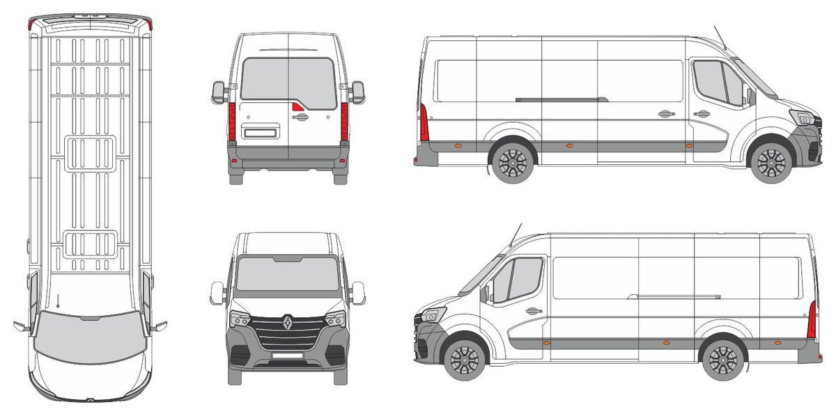 The vehicle template for Renault Master RWD 2020 Extended Length High Roof Slide Door R has been added to our collection. #vehicletemplates #vehiclewraps vehicle-templates-unleashed.com/vehicle_templa…