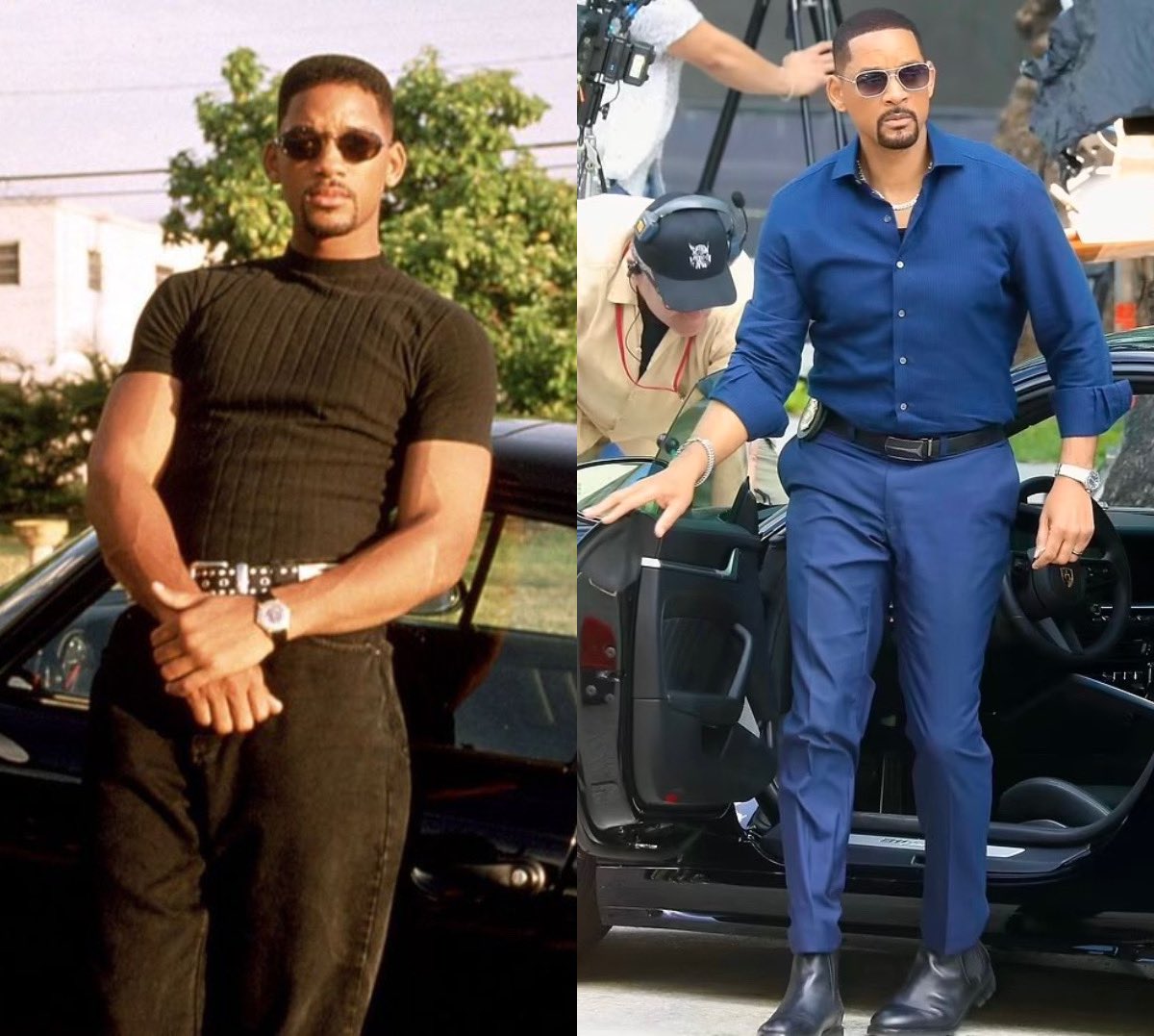 Coolness941's tweet photo. Will Smith as Mike Lowry in the ‘Bad Boys’ franchise (1995 & 2024) https://t.co/aLFeETo1kz