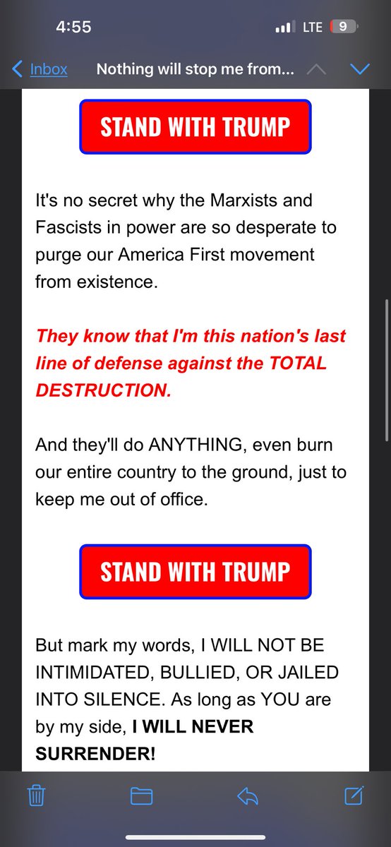 LAWD. I signed up for the Republican Party email campaigns just to see the other side of what they are telling their supporters and it’s an ABSOLUTE NIGHTMARE. Screenshots below.