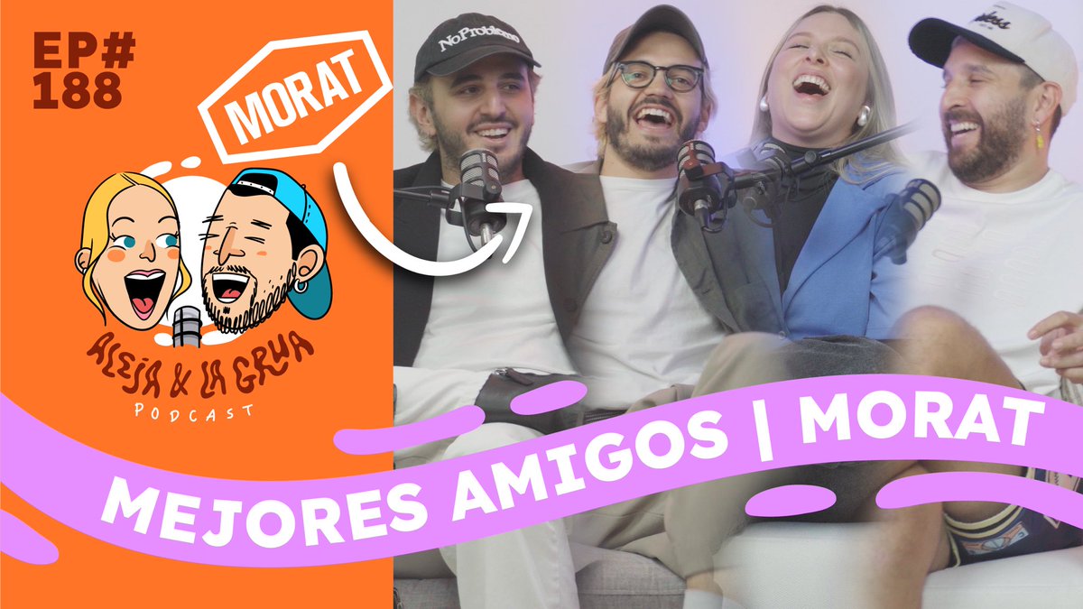 Hoy sale episodio con MORAT!!!! Con <a href="/MoratBanda/">Morat</a> !!!!!!
Nea, no lo podemos creer!