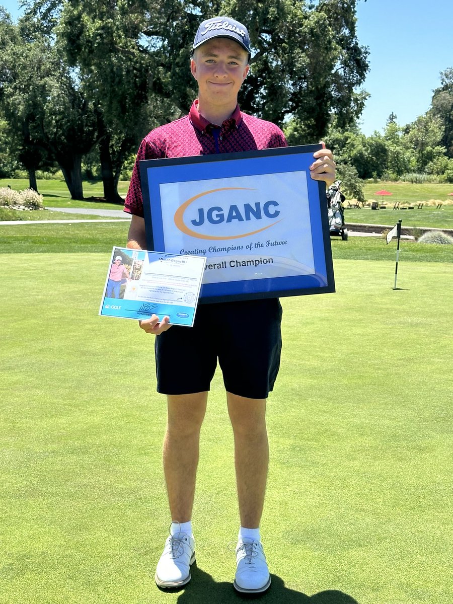 sierraviewcc's tweet photo. SVCC member Jacob Burnett wins the 36 hole Notah Begay Invitational Qualifier and the JGANC overall championship contested at Woodbridge Golf &amp; Country Club. https://t.co/V2YnFH2jhr
