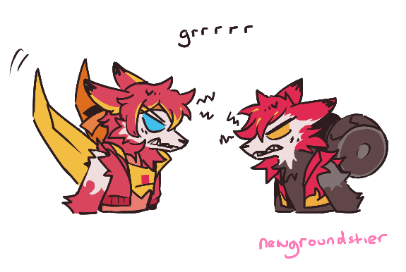 「waddahell furry flamewar. again 」|hhhscoob 📺 comms openのイラスト