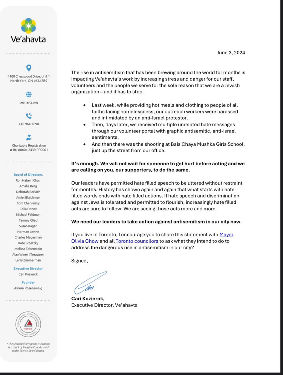 Toronto, how low can you go?

<a href="/VeahavtaNews/">Ve'ahavta</a> helps people of all backgrounds experiencing  poverty &amp; homelessness. 

Anti-Israel protestors are targeting Veahavta people simply because it is a Jewish org. 

This has to stop! We need ACTION!