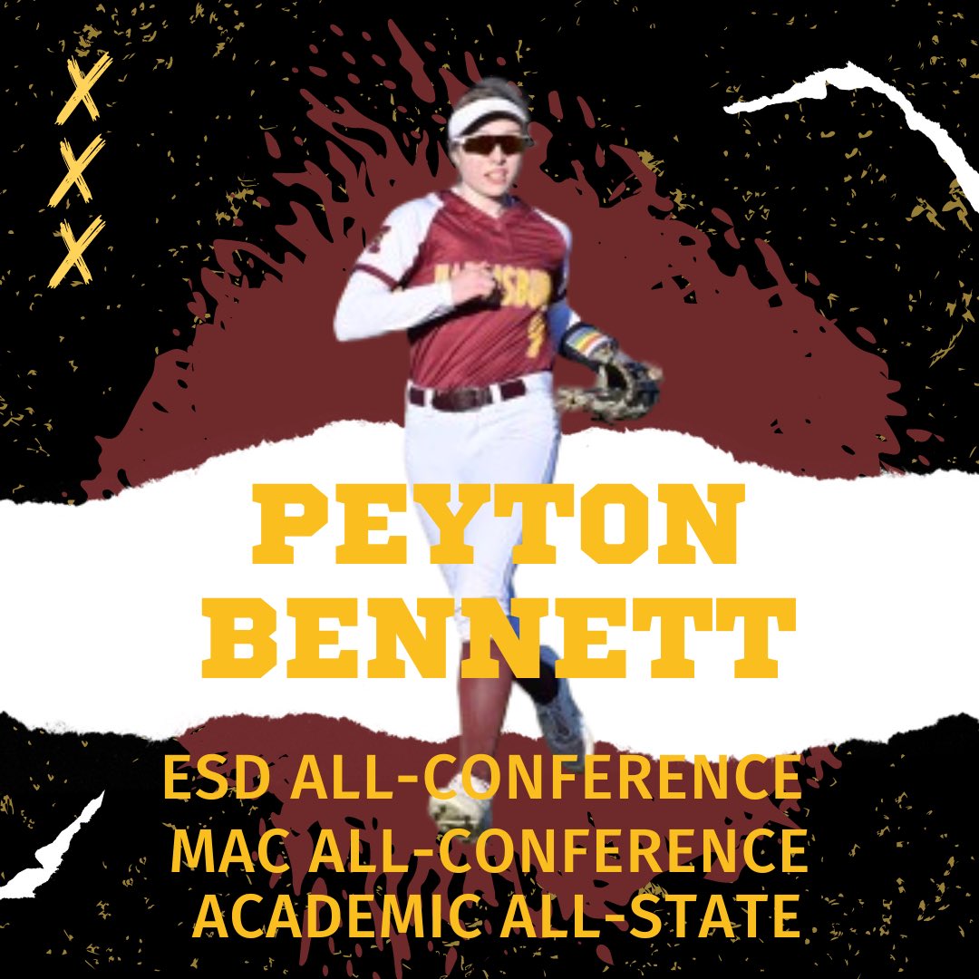 Congratulation to <a href="/peytonbennett05/">peyton</a> on earning ESD All-Conference Player, MAC All-Conference Player, and Academic All-State Player!