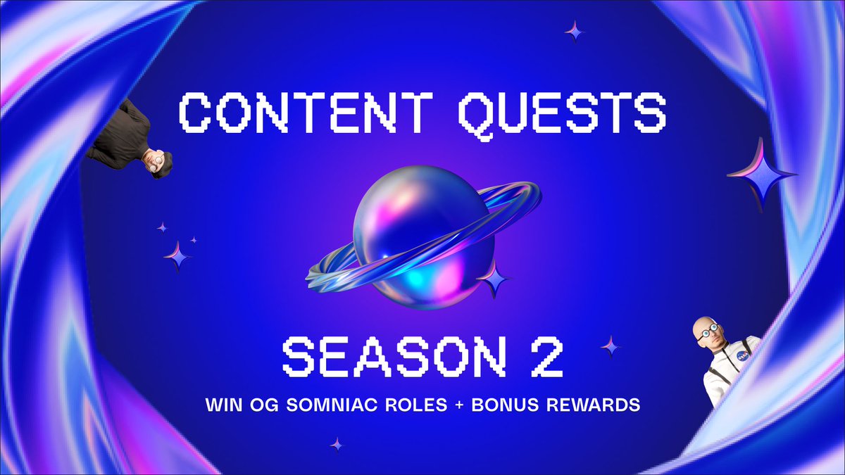 Somnia_Network's tweet image. Hello guys! 🌟 We’re excited to announce Content Quest: Season 2! Here’s what we’re focusing on:

🟠 Tutorials (Longform Video)
🟢 Threads - use #SomniaDreamHunt and #Somnia
🟠 Translations
🟢 YouTube Shorts/Reels/Short Videos

👉 Join the @zealy_io campaign here:…