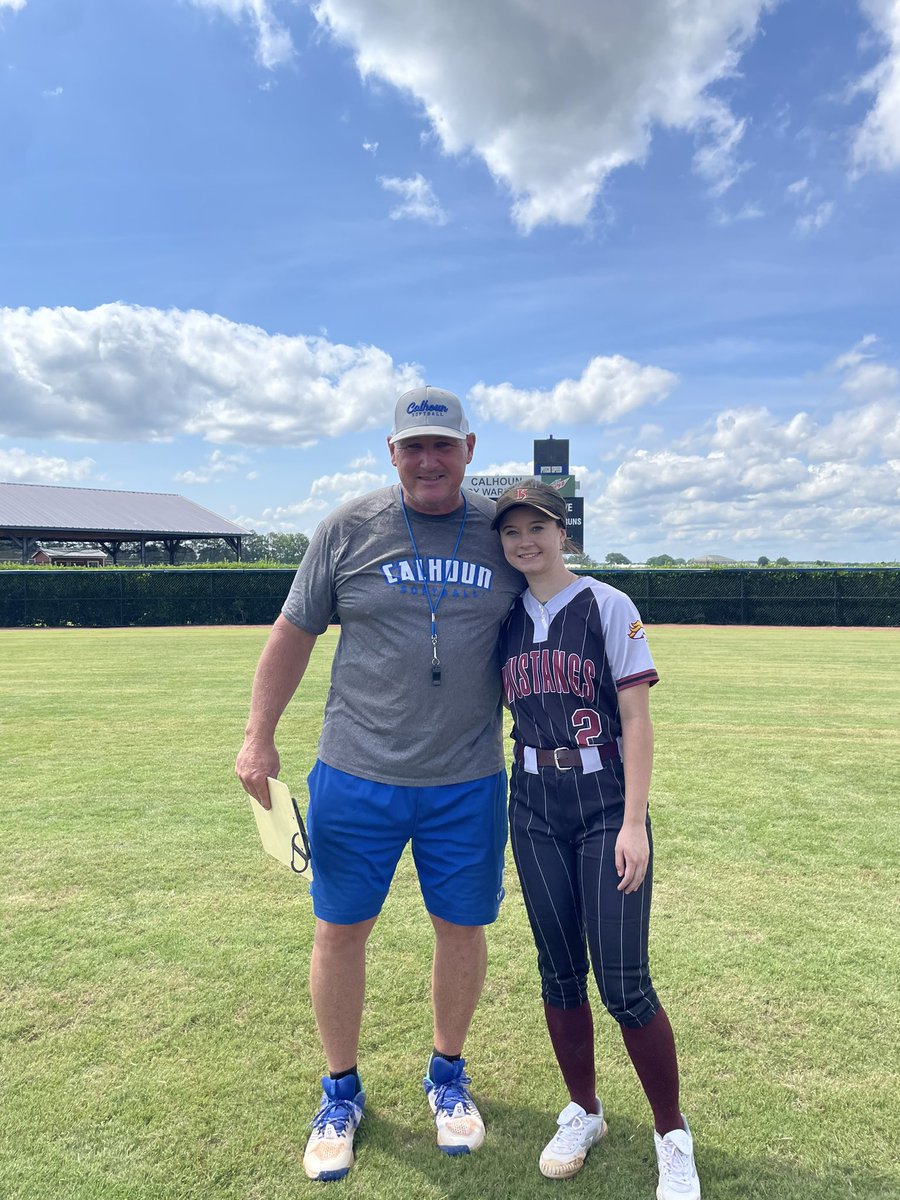 Thank you <a href="/SoftballCalhoun/">Calhoun Softball</a> for an amazing camp! It was my first, but I plan to attend many more. Big thank you to Coach Stephenson and the rest of the staff for making it enjoyable!