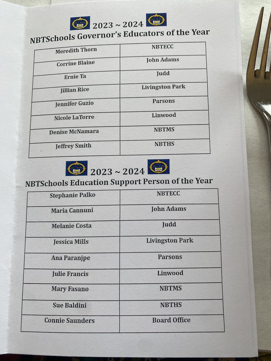 MrsThornsWorld's tweet image. Educator of the Year Luncheon #NBTeamPreschool #NBTECCisRedHot @NBTECC @mrpassner @Steph_Palko