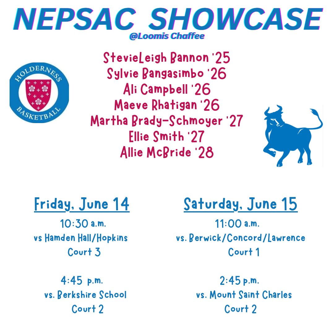 Thank you <a href="/loomischaffee/">Loomis Chaffee</a> for hosting the <a href="/NEPSGBCA/">NEPSGBCA</a> showcase!!