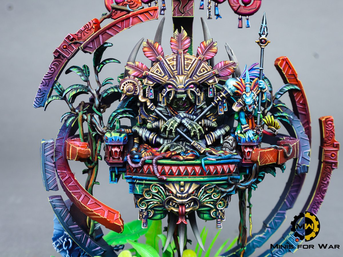 minis_for_war's tweet image. Beautifully painted, Display Level Lord Kroak just arrived on our website❗🔥🐸
minisforwar.com/age-of-sigmar-…