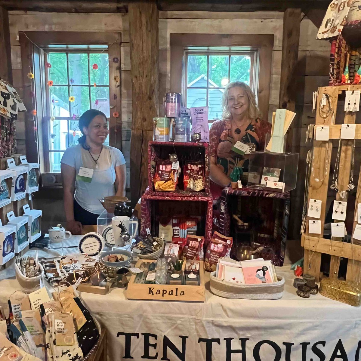 Ten Thousand Villages Albany  Showing just a sample of their fair trade products!