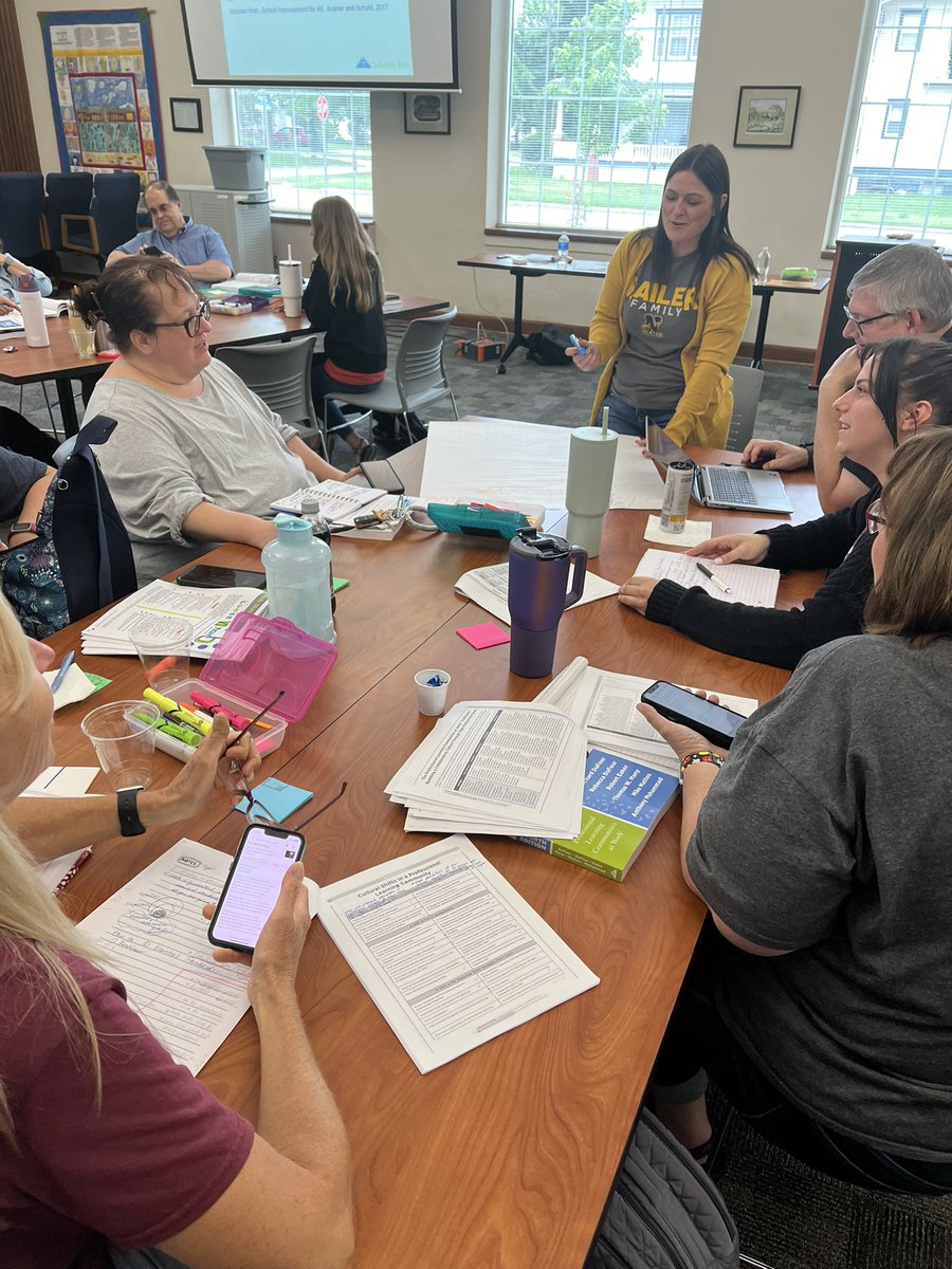 Day 2 complete! Learned more about looking at data in a collaborative team and how to use that to advance the learning of students at grade level or higher! There’s energy in the room! Feeling like this is the right next step to calibrate and strengthen!