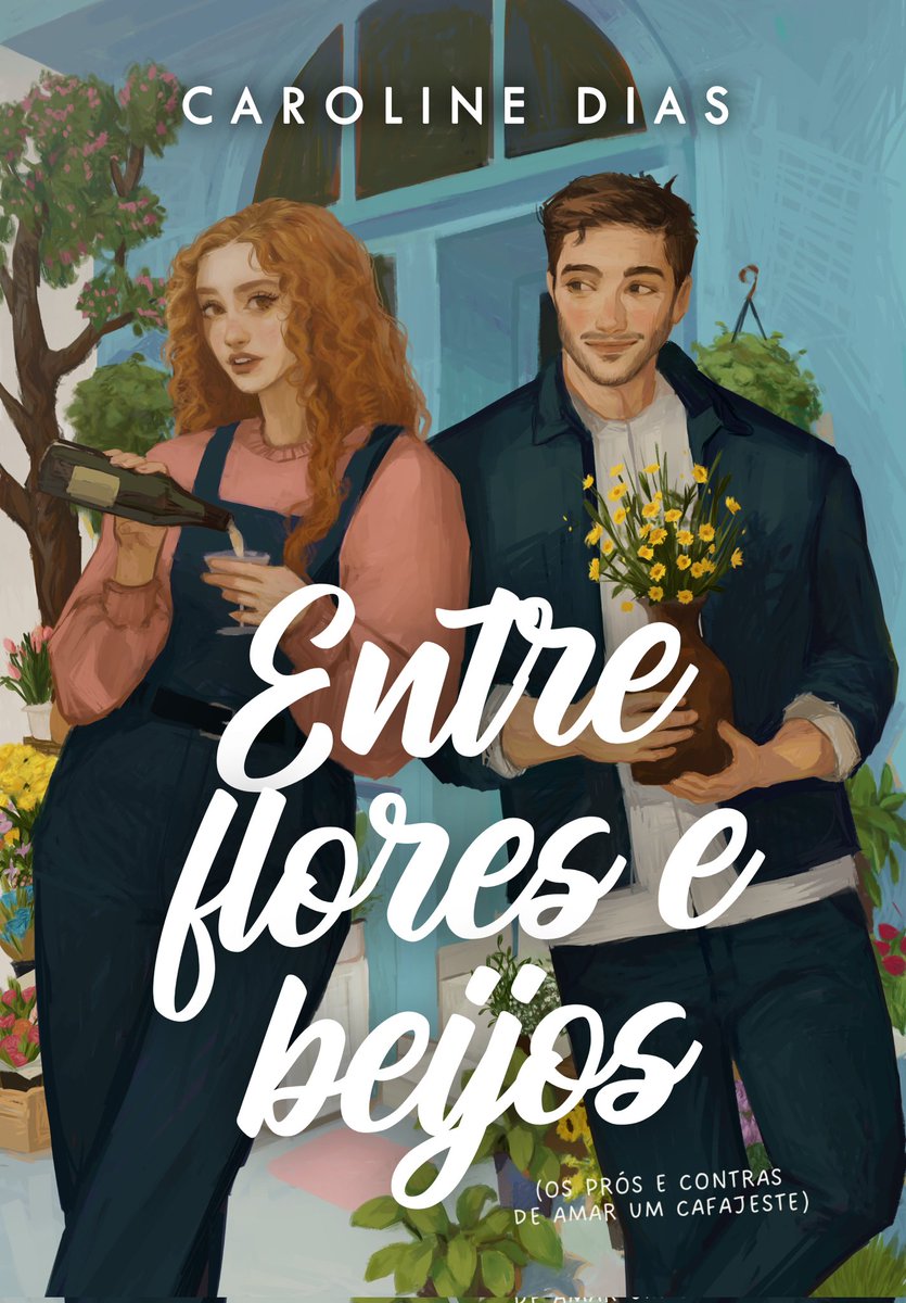 autoracarolined's tweet photo. Para você que está procurando uma leitura leve, perfeita para virar livro conforto:

"Entre flores e beijos" acompanha um cafajeste dono de floricultura, completamente cético sobre o amor, até se apaixonar pela funcionária romântica, irmã do cunhado dele, 9 anos mais nova https://t.co/GY2YEygXI8