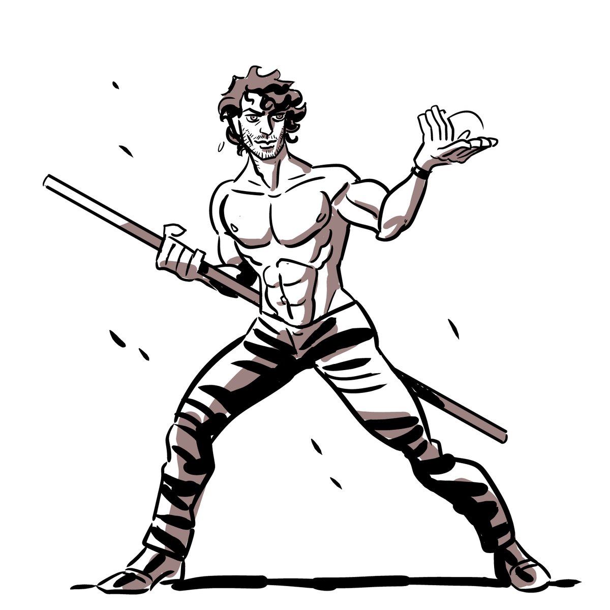Around here we support both movie martial arts masters (rugged men's health ballerinos) AND real life martial arts masters (middle aged Brazilian dudes built like Hellboy)